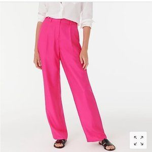 J.Crew Collection Pleated Wide-Leg Pant